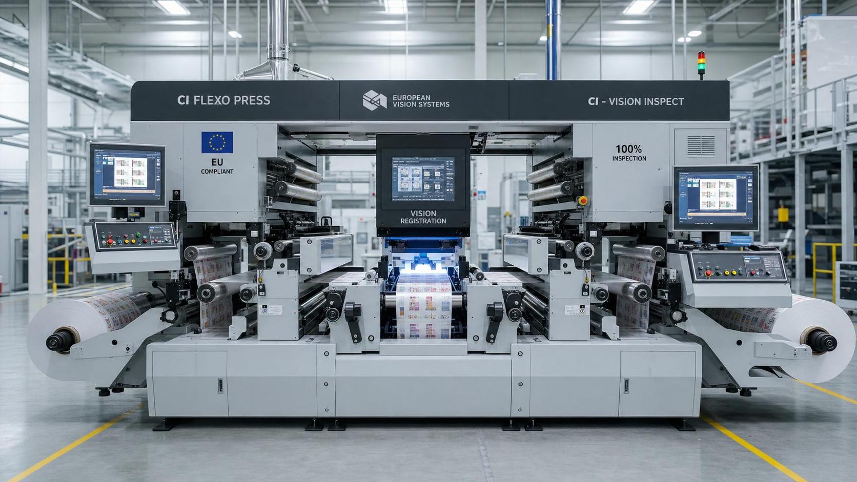 PPWR Deadline Makes Vision Inspection Mandatory for CI Flexo Presses