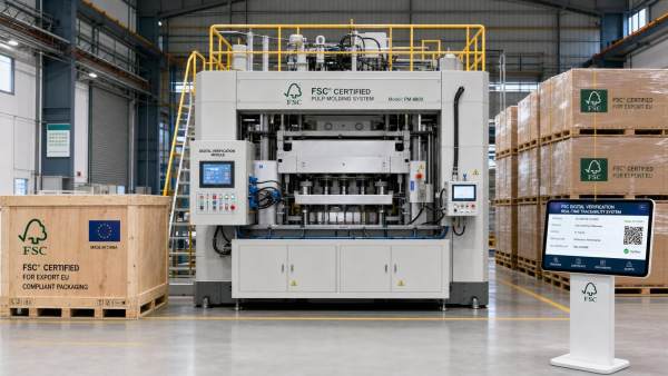 EU Mandates FSC Digital Verification for Pulp Molding Equipment