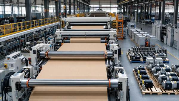400 m/min Corrugator Orders Stretch Servo Lead Times