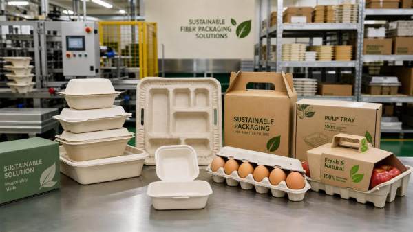 Sustainable Fiber Packaging Solutions for Food and Retail Applications