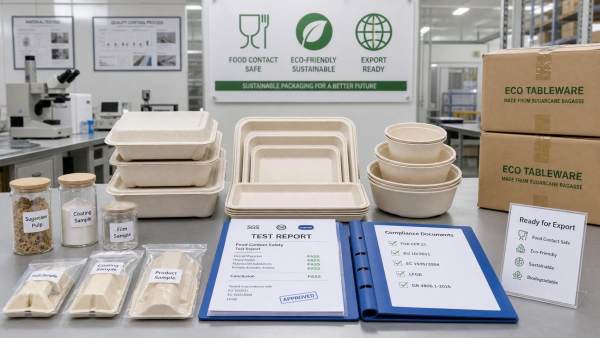 Bagasse Packaging Products: Compliance Risks and Export Readiness
