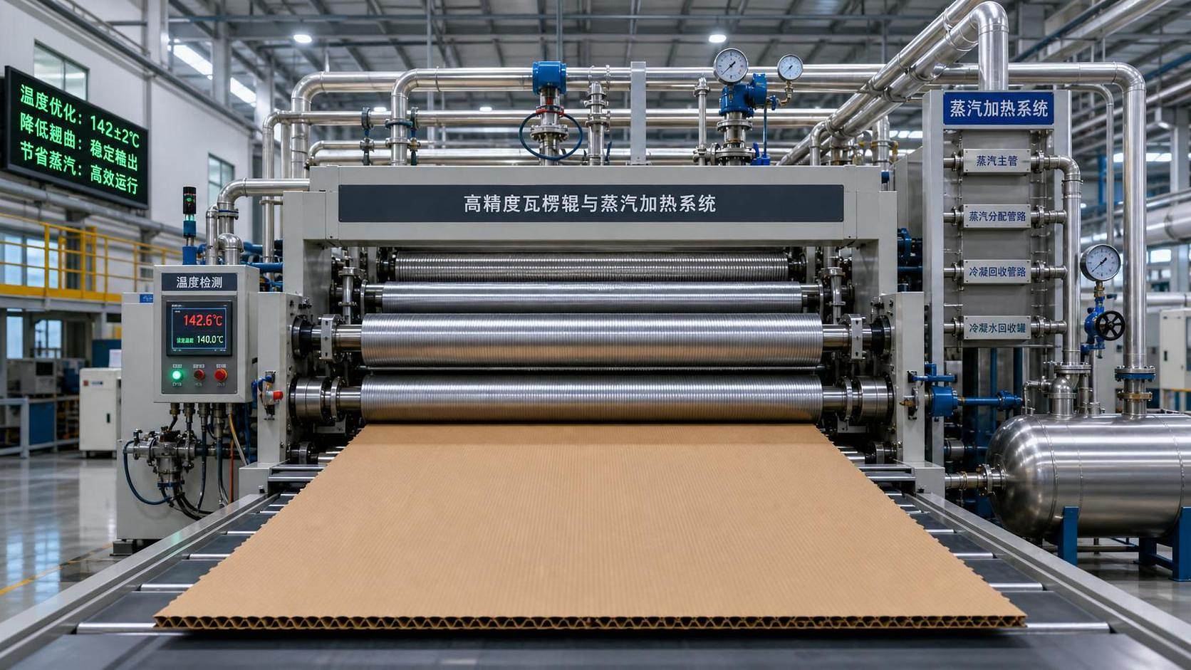 How Corrugating Roll Temperature Optimization Cuts Warp and Steam Use