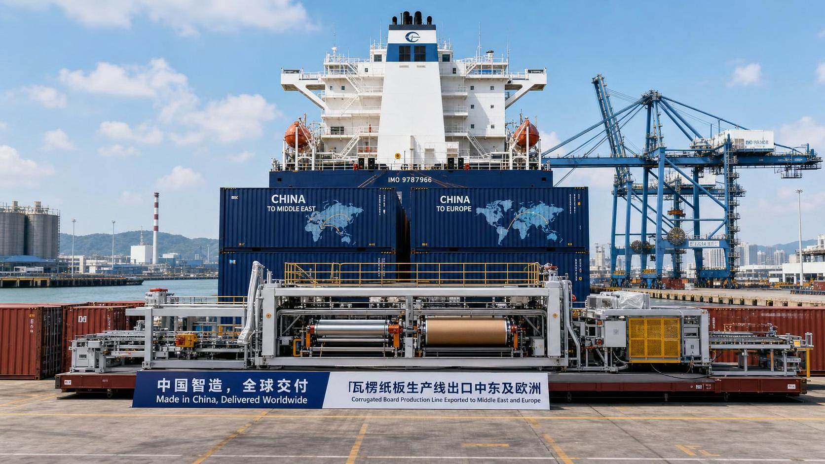 Red Sea Disruption Extends Corrugator Delivery to 72 Days