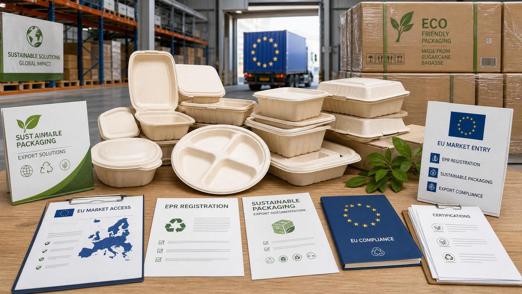 EU EPR Rule Takes Effect July 15 for Bagasse Tableware Exports