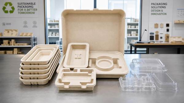 Molded Bagasse Fiber Packaging: When It Beats Plastic on Cost and Fit