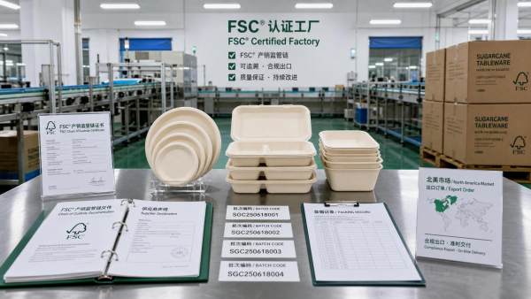 FDA Ties Bagasse Tray Exports to FSC CoC