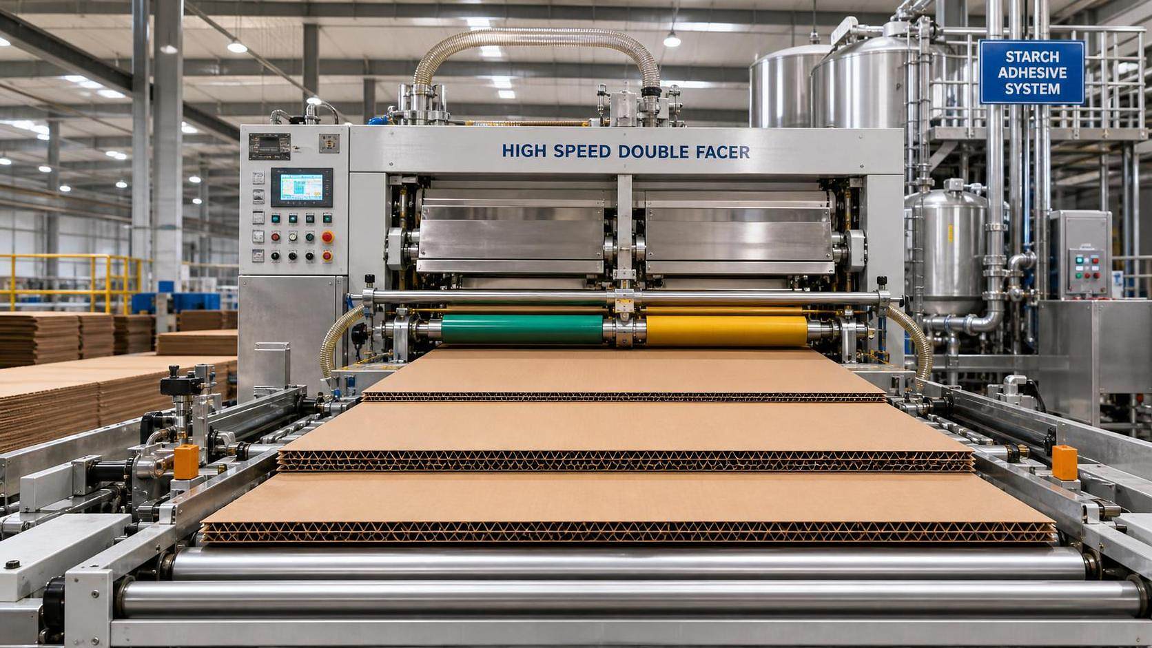 How to Evaluate a Starch Adhesive System for Double Backer Stability