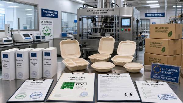 EU Enforces New Compost Certification for Biobased Lunchbox Equipment