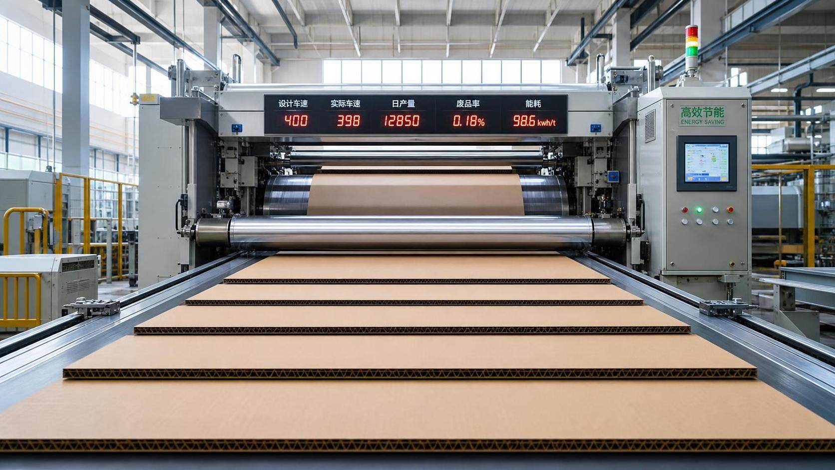 How to Compare High Speed Corrugator Machines by Output, Waste, and Energy Use
