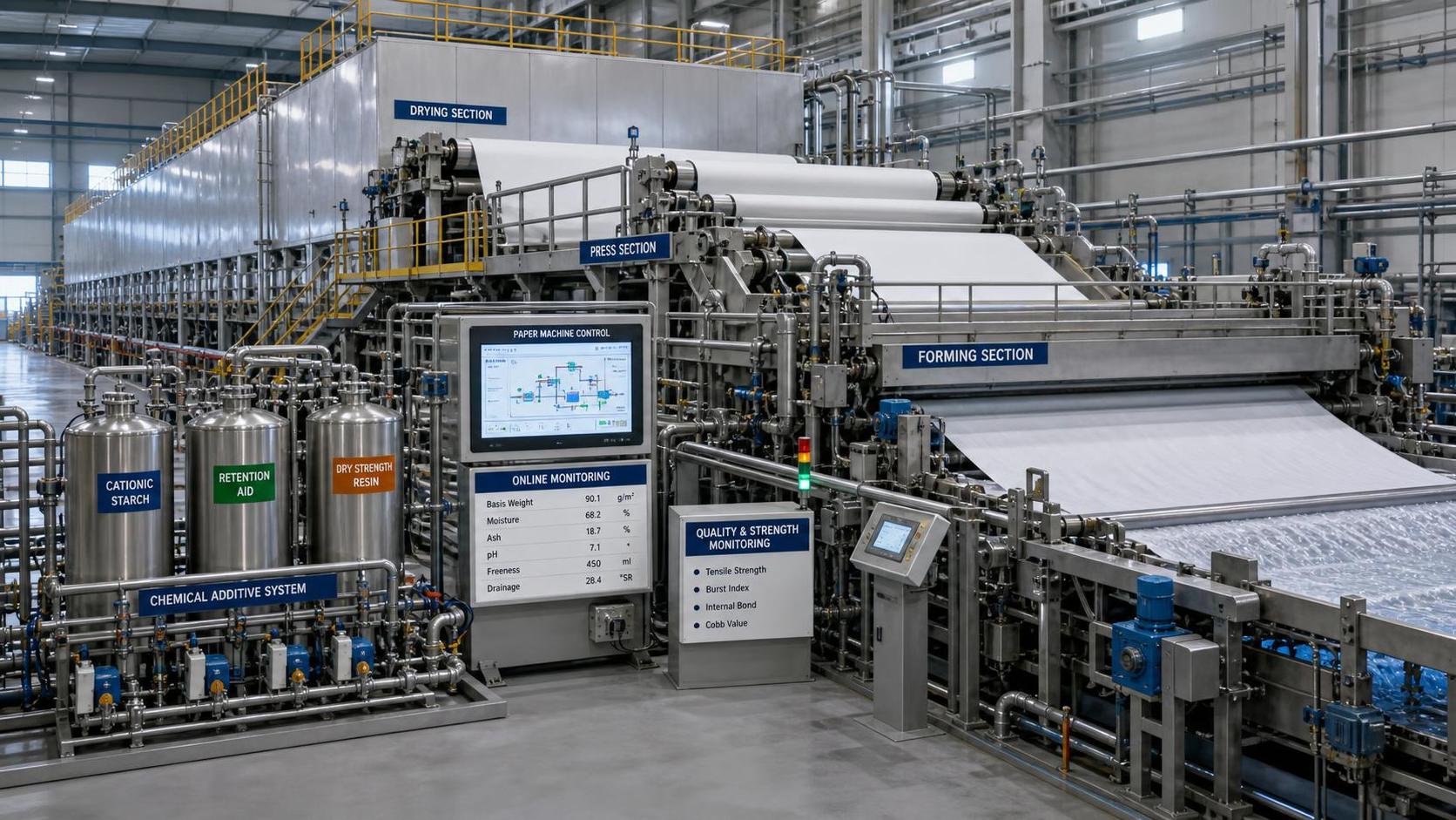 Paper Chemistry Applications in Europe: How Additives Affect Strength, Drainage, and Compliance