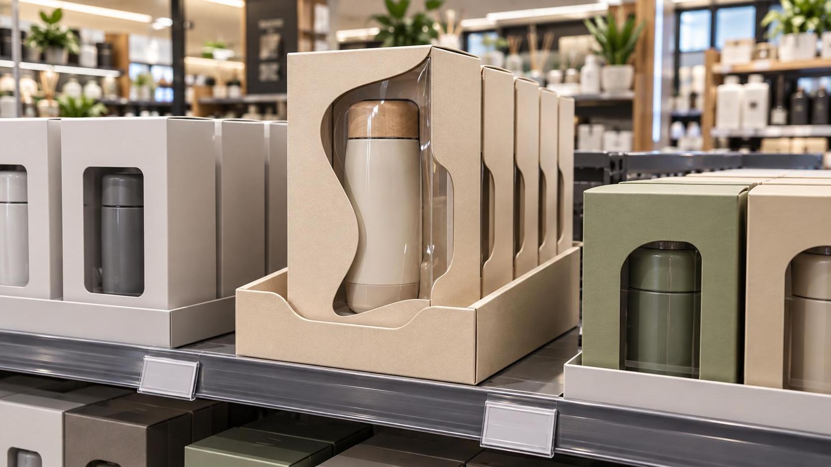 When does die-cutting technology for retail packaging improve shelf appeal?