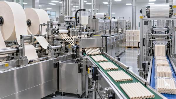 When does a paper straw making machinery line justify its cost?