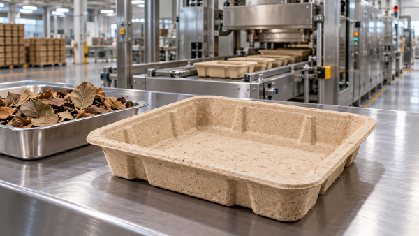 Z1RO and Kiefel Complete Industrial Trial of Fallen-Leaf Molded Trays