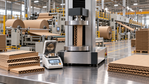 What drives the cost of optimizing corrugated board strength?