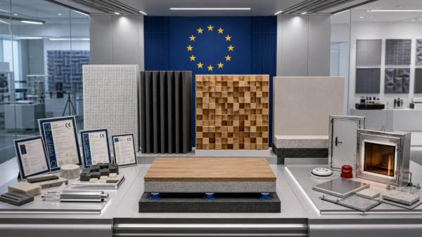 EU CE Rules Tighten for Acoustic Building Products