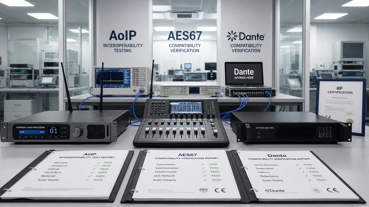 FCC Adds AoIP Interoperability Test to RF Certifications