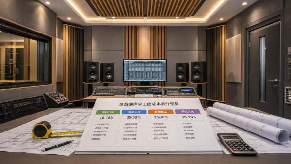 Studio Acoustics Cost Breakdown: What Shapes the Final Budget