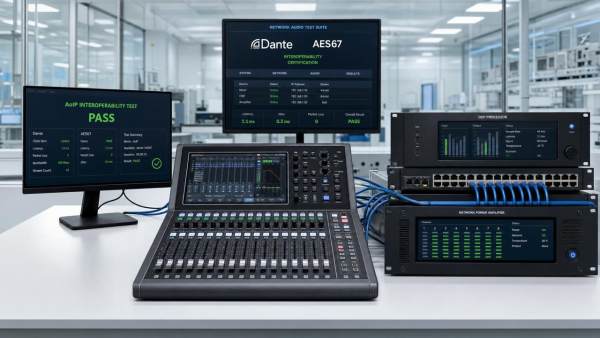 FCC Adds Dante/AES67 AoIP Test Requirement