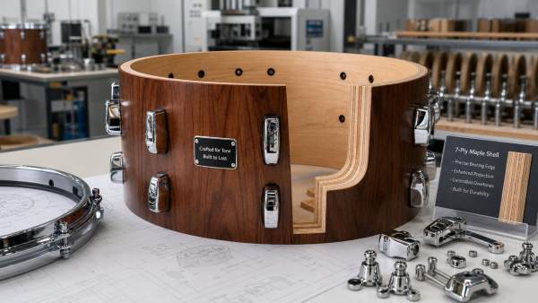Wood Shell Percussion Design: What Changes Tone and Durability?