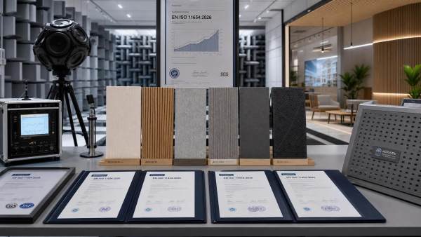 Huamei Gains EN ISO 11654:2026 Certification
