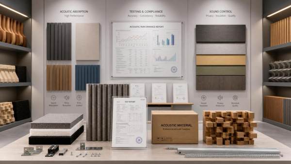 How to Evaluate an Acoustic Materials Supplier in 2026