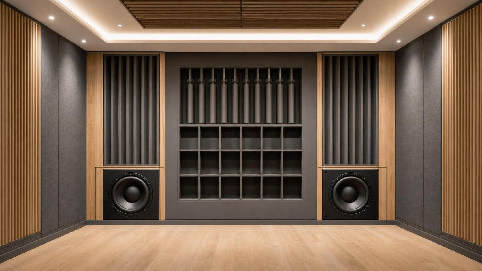 Helmholtz Resonator Technology for Low-Frequency Room Control