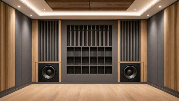 Helmholtz Resonator Technology for Low-Frequency Room Control
