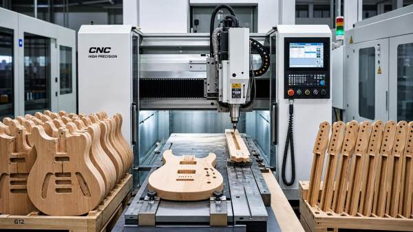 Electric Guitar Production: How CNC Accuracy Shapes Consistency and Output