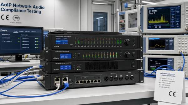 EU Mandates EN 50734-2-2:2026 for AoIP EMC