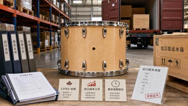 CITES Maple Listing Raises Drum Shell Export Costs