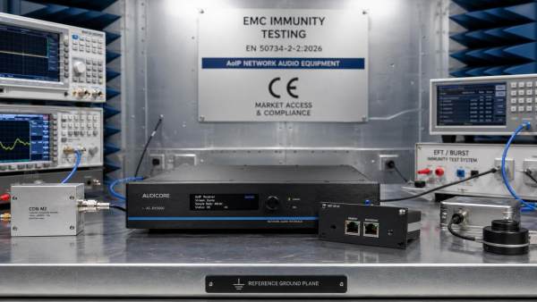 EN 50734-2-2:2026 Raises AoIP EMC Bar in EU