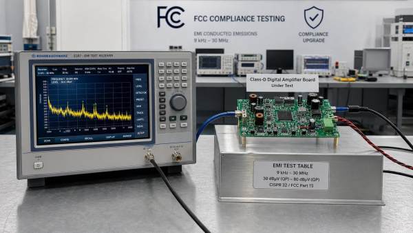 FCC Tightens Class-D Amplifier RF Leakage Limits