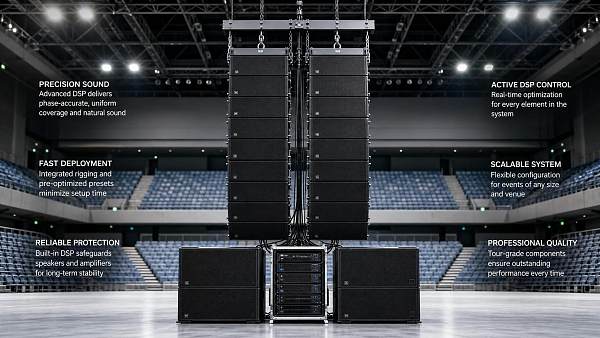 Line Array Loudspeaker System: When Active DSP Pays Off