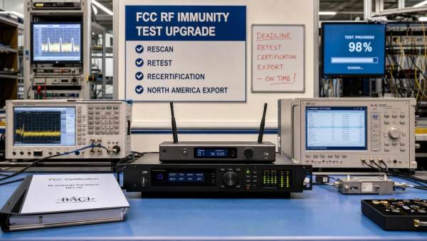 FCC Tightens RF Immunity Test for DSP Devices
