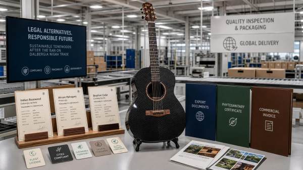 CITES Ban on Dalbergia nigra Reshapes Guitar Sourcing