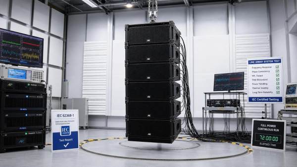 IEC Adds Phase Coherence Test for DSP Line Arrays