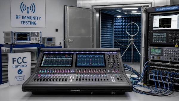 FCC Tightens RF Immunity Margin for Digital Live Mixing Consoles
