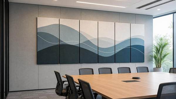 Printed Acoustic Panels: When Visual Design Affects Acoustic Performance