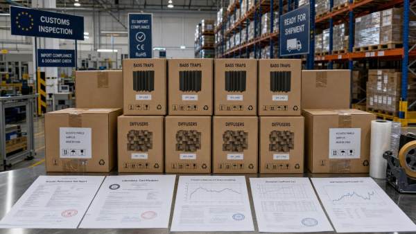 EU Customs Enforce New CE Test Report Rule for Acoustic Panels