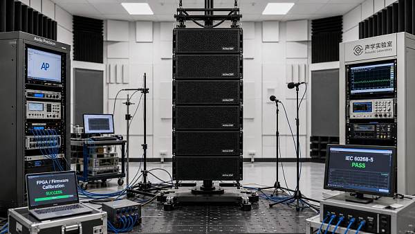 IEC Tightens Phase Tolerance for Active DSP Line Arrays