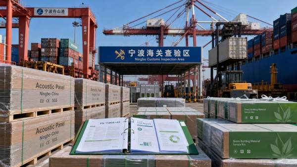Ningbo Port Opens Fast LCA Check for Acoustic Panel Exports