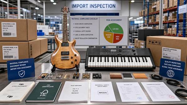 How to Evaluate Musical Instruments Germany for Material Compliance and Import Risk