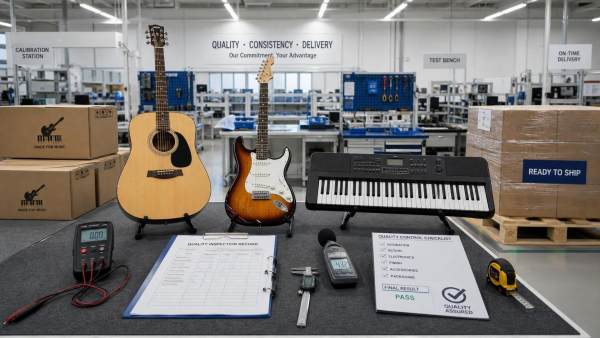 How to Evaluate a Musical Instruments Supplier for Quality and Lead Time