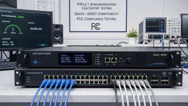 FCC Sets PTPv2.1 Log Export Rule for AoIP Devices