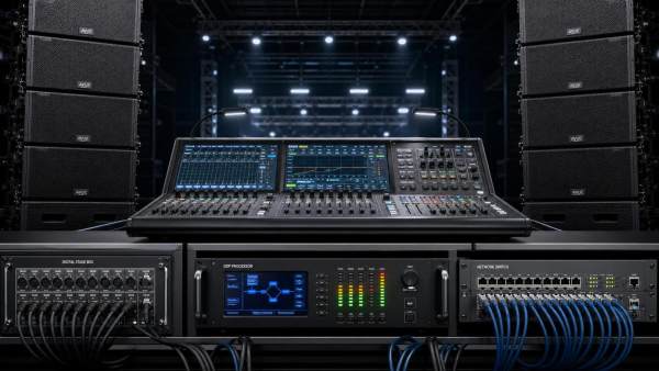 Digital Signal Chain Management for Low-Latency Live Audio