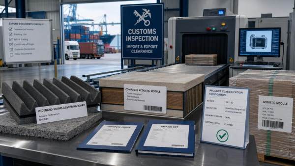 China Customs Launches AI HS Check for Acoustic Panels