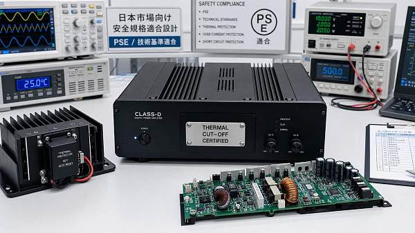 Japan Revises JIS C 0911:2026 for Class-D Amplifiers