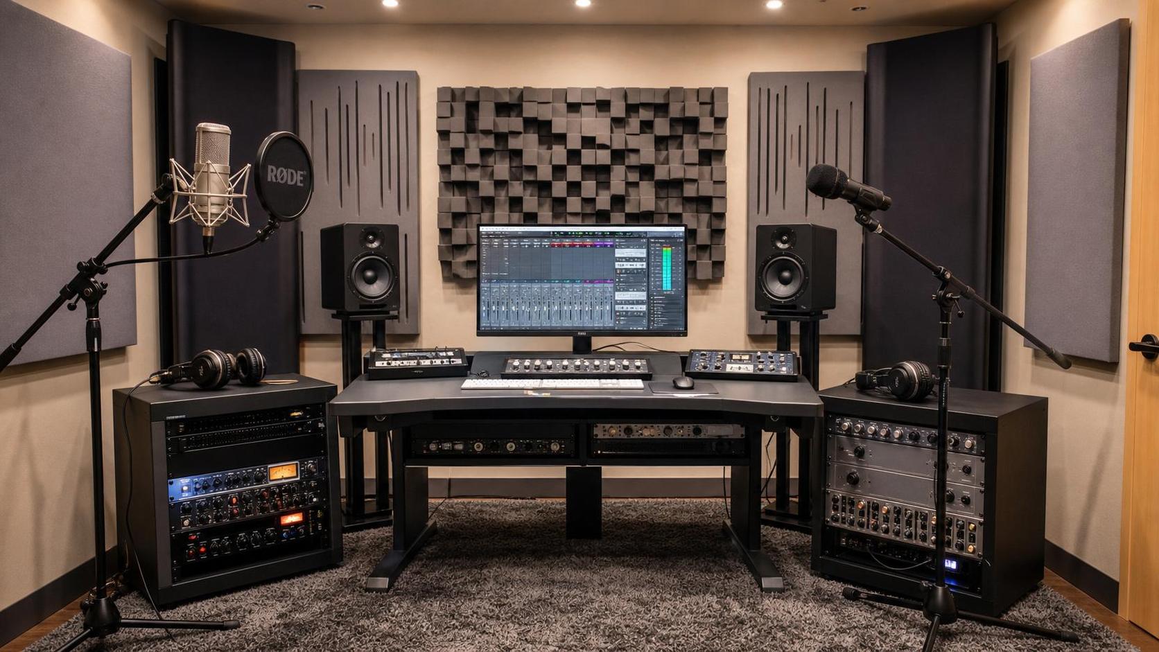 Recording Studio Equipment List for Small Rooms That Actually Works