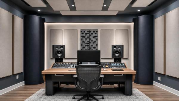Reverberation Control for Studios: Bass Traps vs Acoustic Panels