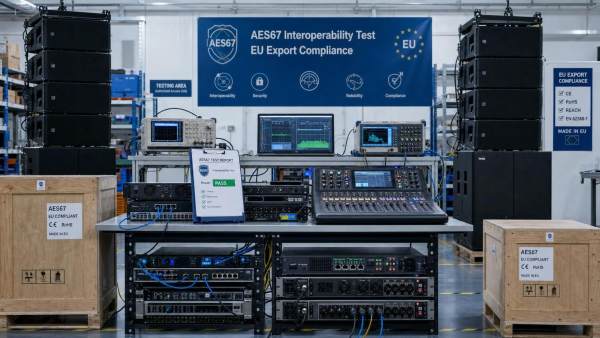 EU CE Rule Takes Effect: AES67 Interoperability Now Required